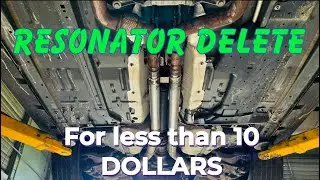 Mustang Resonator delete for less than 10 dollars