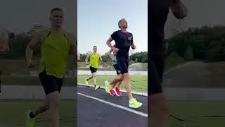 Подготовка к марафону: интервальная тренировка 4х2 #runningtips #running #shorts