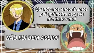 O Zoro Não Gosta Do Sanji Até na Vida Real?! | One Piece Radio