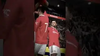 akhirnya messi sama ronaldo satu club #efootball #ggmu #cristianoronaldo #messi