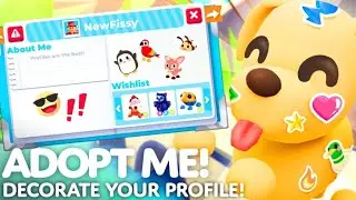 ⭐️New Profile In Adopt Me!❤️