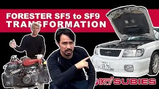 Forester SF5→SF9 Transformation / From Stock EJ20K to JDM EJ205