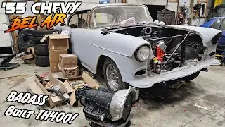 The BIG TURBO Bel Air Gets a NASTY TH400!