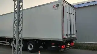 Полуприцеп с рефрижераторным фургоном, 83м3, SAF
