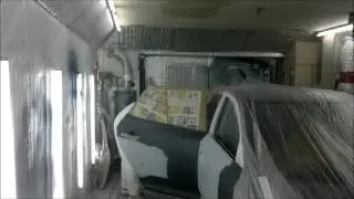 покраска авто в гараже киа сид