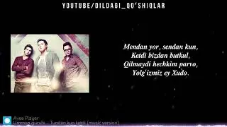 Ummon guruhi - Tundan kun ketdi (text version)  #ummon #tun #ketdi #shortsvideo #dildagi_qoshiqlar