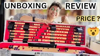 PREMIUM FLUTE SET of PUNAM FLUTES | UNBOXING & REVIEW | PRICE, SCALES, BOX, CASE @punamflutes