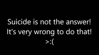 My opinion on Suicide