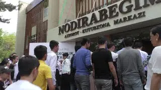 Namangan viloyat axborot-kutubxona markazi Kitobsevar millat  shiori ostida Kitobxonlik xaftaligi .