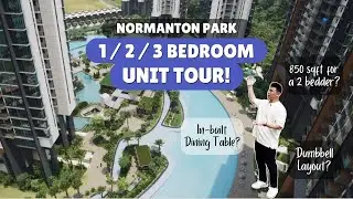 1 Bedroom | 2 Bedroom | 3 Bedroom Unit Tour at Normanton Park Condo! | LoukProp Singapore
