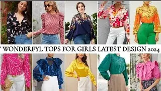 BLUSAS DE MODA 2024 /NUEVAS MODELOS BLUSAS FEMININAS DE PARA MUJER / BLUSAS ESTILO DE MODA 2024