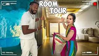 OUR SANTORINI LUXURY HOTEL ROOM TOUR | SHANE & LIANA