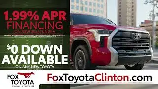 Fox Toyota - Tailgate Days - Huge Truck Sale - Over 200 New Toyotas Available
