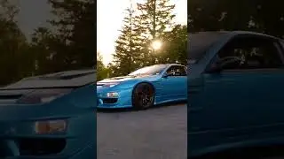 Mission 300ZX LS swapped w/ single turbo. #SoCalZ #300ZX #JDM #VolkRacing #Turbo