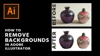 How To Remove Background | Adobe Illustrator Tutorial