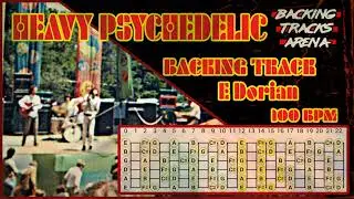 The Doors Style Psychedelic Trip - Backing Track | E Dorian 100 BPM...Storm's a coming, lets ride.