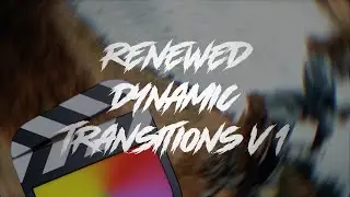 Renovadas Transiciones dinámicas en títulos | for FCPX 4K
