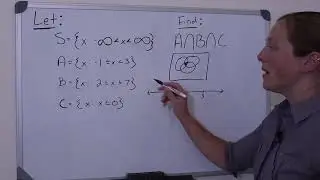 Set Theory Example: Intersection of three Events: A Intersection B Intersection C = A ∩ B ∩ C
