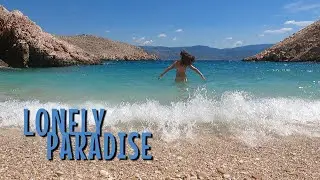 Naked Swimming in Lonely Paradise - Exploring Perfect Beaches (Baška - part3)