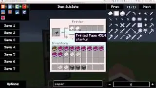 How to setup a  printer in tekkit