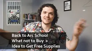 DON’T buy these things before architecture school + Ideas For Free Supplies.  SAVE $$