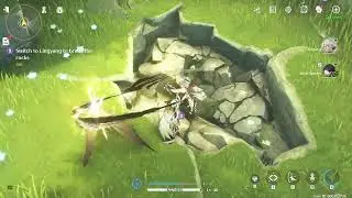 How to Switch to Lingyang to break the rocks in Wuthering Waves | Wild Heart's Return