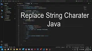 Java Program to replace the spaces of a string with a specific character