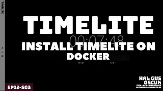 Install Timelite on docker using docker compose the easy way