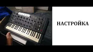 Поливокс синтезатор.Настройка после профилактики