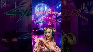 Стрим CYBERPUNK 2077. Девушка стримерша с вебкой! 