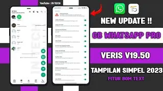 🈯 GB WHATSAPP PRO TERBARU 2023 !! GB WA PRO v19.55 TERBARU 2023