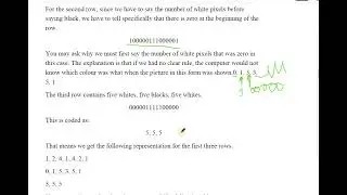 Image Processing Lecture 4 Part 4 Run Length Encoding