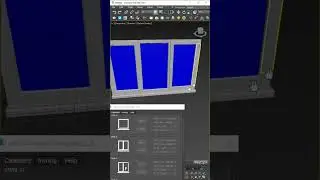An Easy way to create UPvc Windows in 3ds max