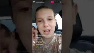 Millie Bobby Brown And Jack D Grazer Live