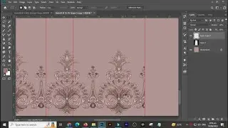 How To Make Replica Design in Photoshop For Textile Digital Print Designing - Part 2_ in HINDI