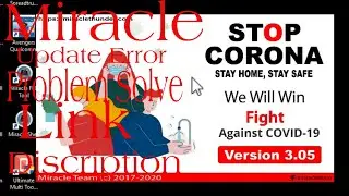Miracle Thunder 3.05 | Error | Not Open| Fix | Problem Solve