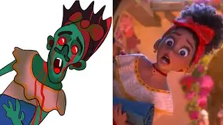 Disney's Encanto Drawing Meme - Family Madrigal but ZOMBIE