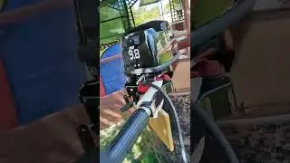 Обкатка лодочного мотора Хайди HD 9.8 FHS