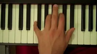 How To Play an F7 Chord on Piano (Left Hand)