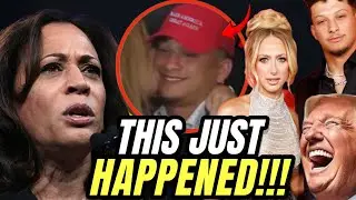 Kamala Harris FREAKS OUT SCREAMING After Patrick Mahomes 'NFL STAR' & His Wife ENDORSES Trump