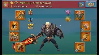 Emperor Vanguard destroying titans! - Lords Mobile
