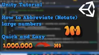 Unity: How to Abbreviate/Notate numbers