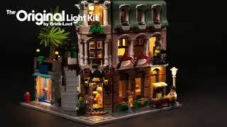 LED Lighting Kit for LEGO Boutique Hotel 10297