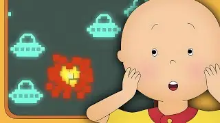 Caillou Joue à Des Jeux d'Arcade | Caillou en Français