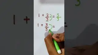 Fraction trick || #shorts #short #mathstricks #shortvideo #trending