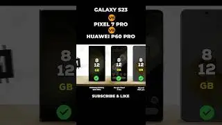 Samsung Galaxy S23 vs Xiaomi Poco F5 Pro vs Xiaomi 13 Ultra✅