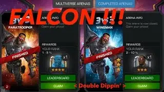 FALCON!  Claimed in both Arenas, Bio & Gameplay - [Marvel Contest of Champions]