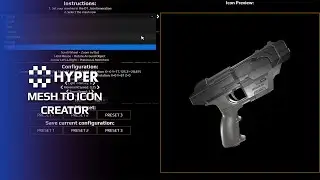 UE5 - Mesh to Icon Creator - Overview and walkthrough  | GamesByHyper