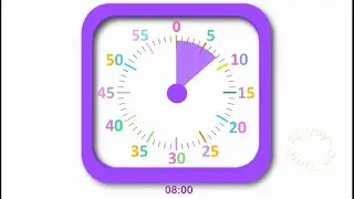 8-minute Visual Timer