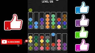 Ball Sort Puzzle Level 125